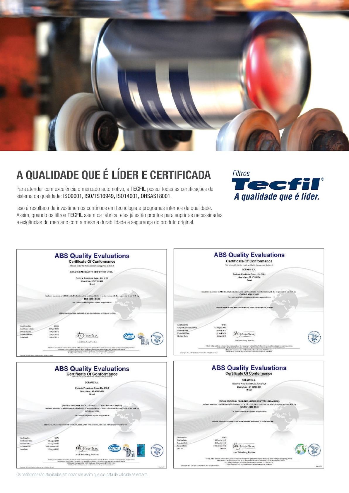  tecfil catalogo conversão tecfil catalogo online tecfil